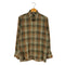 FITTED SHIRT ポリコットン チェック BD シャツ メンズ import:M
