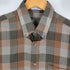 FITTED SHIRT ポリコットン チェック BD シャツ メンズ import:M