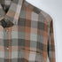 FITTED SHIRT ポリコットン チェック BD シャツ メンズ import:M