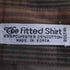 FITTED SHIRT ポリコットン チェック BD シャツ メンズ import:M