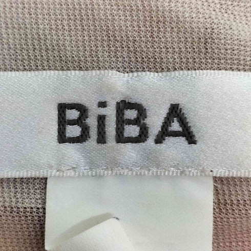 biba 総柄 レーヨン ノースリーブ ワンピース レディース FR:44