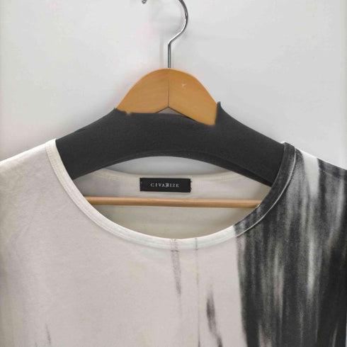 シヴァーライズ CIVARIZE 20SS モノトーン グラデーション Tee メンズ FREE