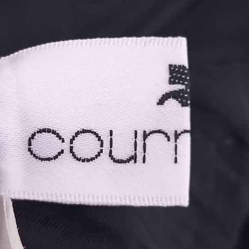 クレージュ courreges ウール インバーテッドプリーツ スカート レディース 38