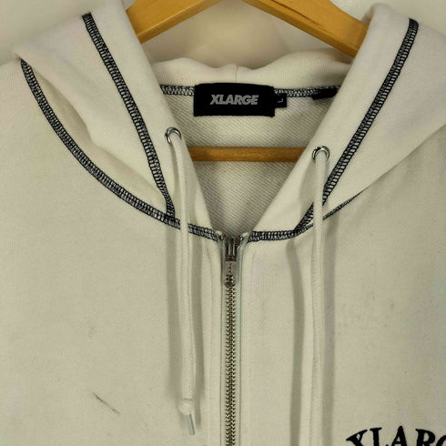 エクストララージ XLARGE CONTRAST STITCH ZIP HOODED SWEATSHIRT メンズ import:L