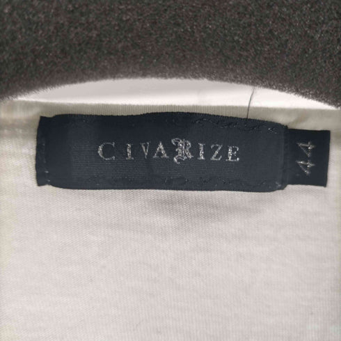 シヴァーライズ CIVARIZE 18SS Hate スカルバイカラー Tシャツ メンズ JPN:44