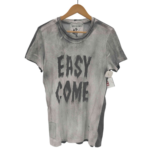 EASY COME プリント Tシャツ メンズ