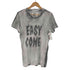 EASY COME プリント Tシャツ メンズ