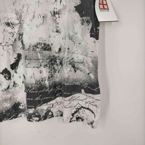 シュリセル SCHLUSSEL 総柄 プリント Tシャツ Y2K メンズ JPN:2