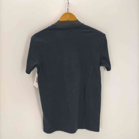 ロエン Roen semanticdesigns フロッキー スカル プリント 総柄 Vネック Tシャツ Y2K メンズ JPN:M
