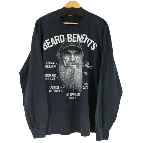 ギルダン GILDAN フロントプリント L/S Tシャツ メンズ import:XL