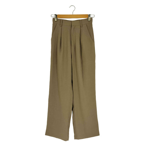 クラネ CLANE 後ろスリット タックパンツ レディース JPN:1