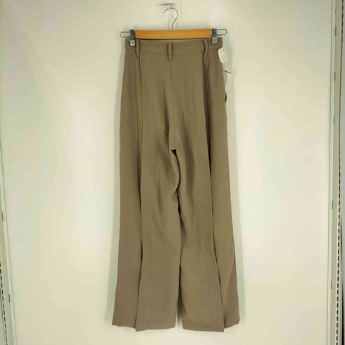 クラネ CLANE 後ろスリット タックパンツ レディース JPN:1