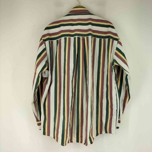 セントジョンズベイ STJOHNS BAY 90S L/S ストライプ ボタンダウンシャツ メンズ import:XL