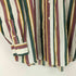 セントジョンズベイ STJOHNS BAY 90S L/S ストライプ ボタンダウンシャツ メンズ import:XL