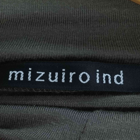 ミズイロインド mizuiro ind ハイネック トップス レディース