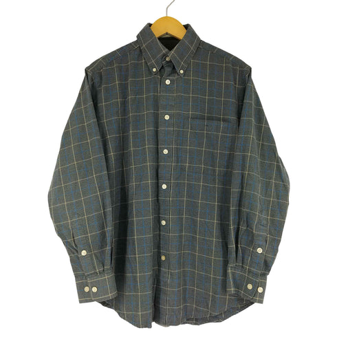 オービス ORVIS 00S チェック柄 コットン100 L/S BDシャツ メンズ import:M