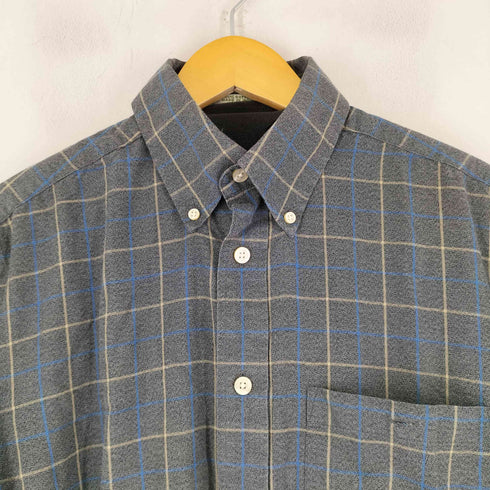 オービス ORVIS 00S チェック柄 コットン100 L/S BDシャツ メンズ import:M