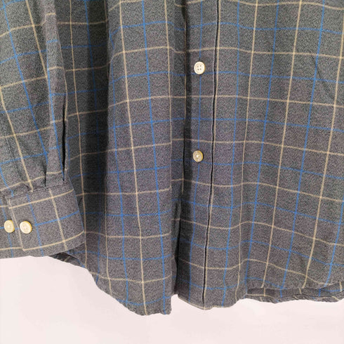 オービス ORVIS 00S チェック柄 コットン100 L/S BDシャツ メンズ import:M