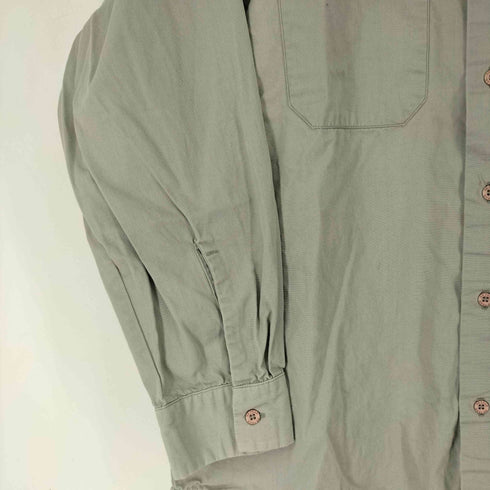 ノーフィアー NO FEAR 90S スナップボタン L/S ワークシャツ メンズ import:M