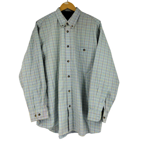 オービス ORVIS 00S チェック柄 ボタンダウンシャツ メンズ import:XL