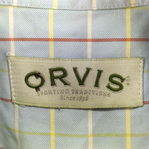 オービス ORVIS 00S チェック柄 ボタンダウンシャツ メンズ import:XL