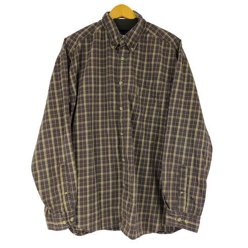 コロンビア Columbia 90S L/S チェック柄 ボタンダウンシャツ メンズ import:XL