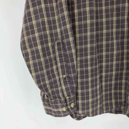コロンビア Columbia 90S L/S チェック柄 ボタンダウンシャツ メンズ import:XL
