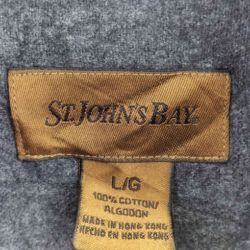 セントジョンズベイ STJOHNS BAY 00S フランネルシャツ メンズ import:L