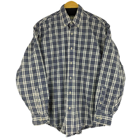 エディーバウアー Eddie Bauer 90S チェック L/S BDシャツ メンズ