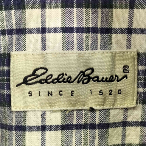 エディーバウアー Eddie Bauer 90S チェック L/S BDシャツ メンズ