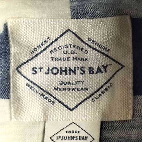 セントジョンズベイ STJOHNS BAY 90S フランネルシャツ メンズ import:M