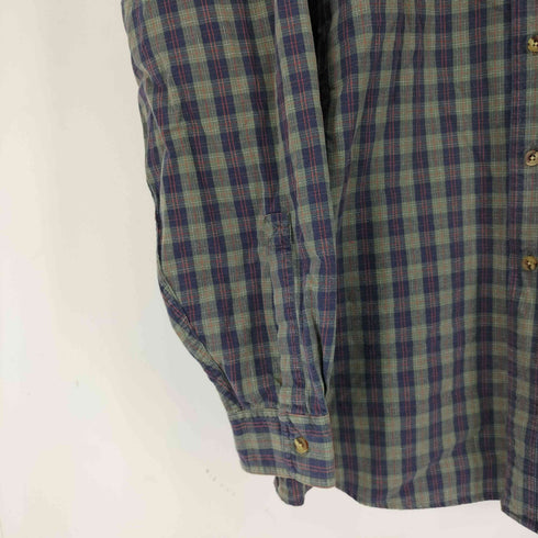 エルエルビーン L.L.Bean 90S チェック柄 ボタンダウンシャツ メンズ import:XL
