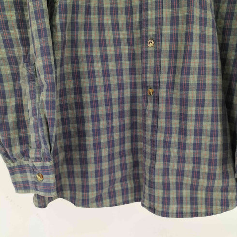 エルエルビーン L.L.Bean 90S チェック柄 ボタンダウンシャツ メンズ import:XL