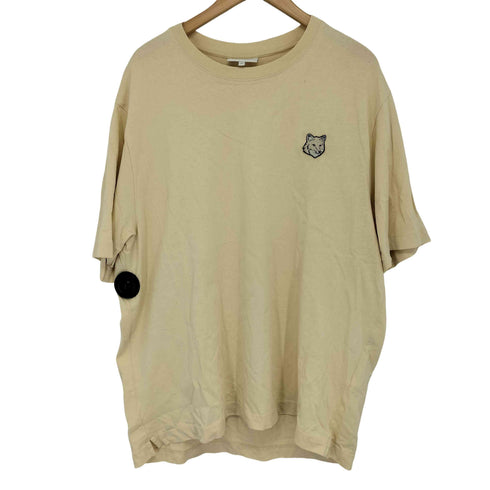 メゾンキツネ MAISON KITSUNE BOLD FOX HEAD PATCH OVERSIZE メンズ import:M