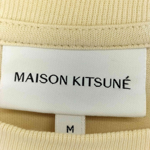 メゾンキツネ MAISON KITSUNE BOLD FOX HEAD PATCH OVERSIZE メンズ import:M