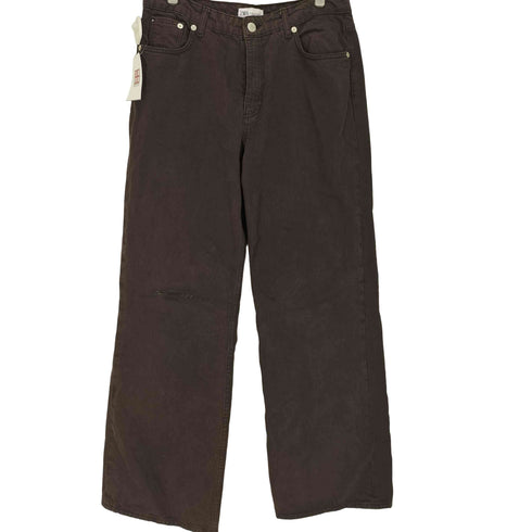 ザラ ZARA 後染め wide leg jeans ワイドレッグ ジーンズ メンズ 42
