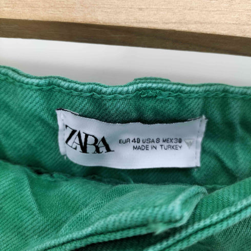ザラ ZARA 後染め wide leg jeans ワイドレッグ ジーンズ メンズ 40
