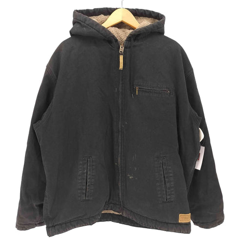 SCHMIDT 裏地ボア ダック フーデッド ジャケット メンズ import:XL