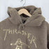 スラッシャー THRASHER GONZ ART ボアフリース パーカー ジャケット メンズ import:XL