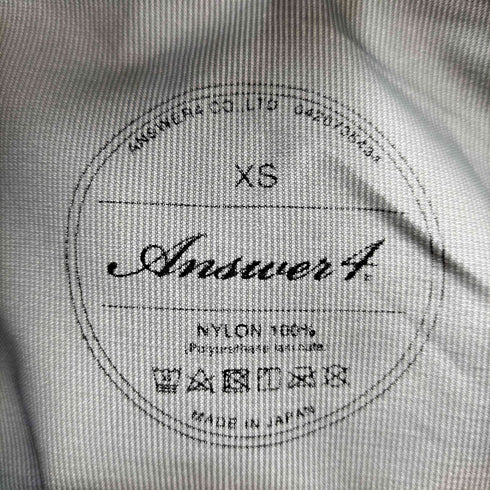 answer4 polatec NeoShell Jacket 02 マウンテンパーカー メンズ JPN:XS