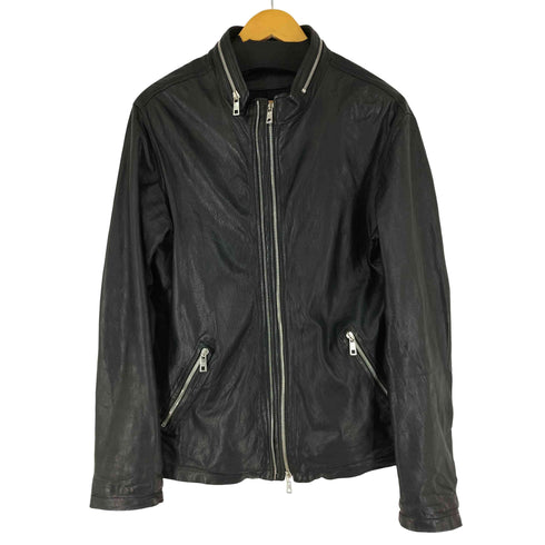 ジョルジオブラット Giorgio Brato 19AW ダブルジップ シングルラムレザージャケット メンズ JPN:46