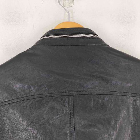 ジョルジオブラット Giorgio Brato 19AW ダブルジップ シングルラムレザージャケット メンズ JPN:46
