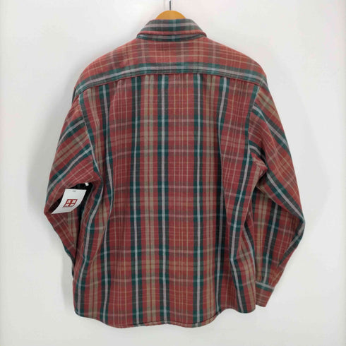リーバイス Levis 90S USA製 Outdoor ALSKA SHITRS 両フラップ コットン フランネル シャツ 1995年製 メンズ import:L