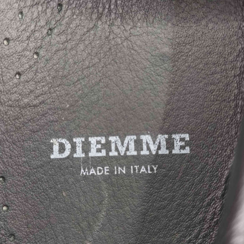 ディエッメ DIEMME garga black python slip-ons メンズ JPN:41