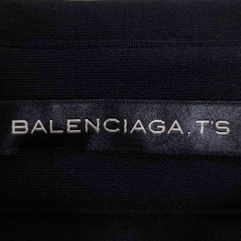バレンシアガ BALENCIAGA BALENCIAGA TS シルク レギュラーカラーシャツ メンズ 38