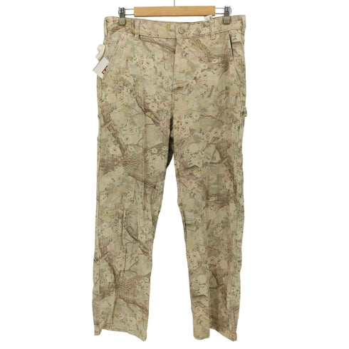 ザラ ZARA 25AW アブストラクトプリントカーペンターパンツ メンズ US:30-31