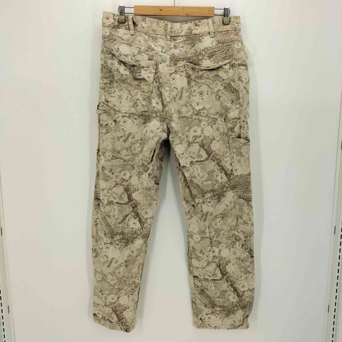 ザラ ZARA 25AW アブストラクトプリントカーペンターパンツ メンズ US:30-31