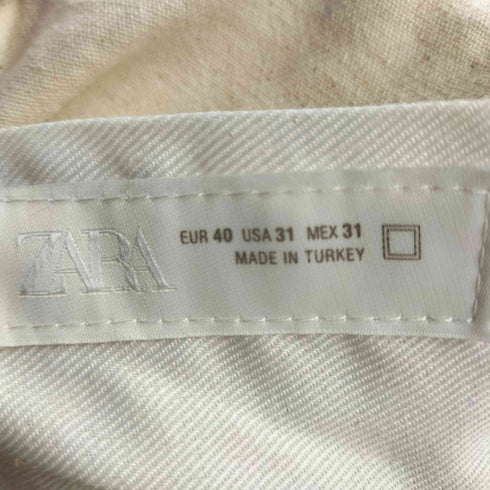 ザラ ZARA 25AW アブストラクトプリントカーペンターパンツ メンズ US:30-31