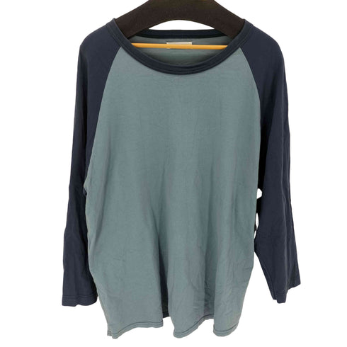 サンセサンセ SANSE SANSE クルーネックラグランTシャツ メンズ JPN:L