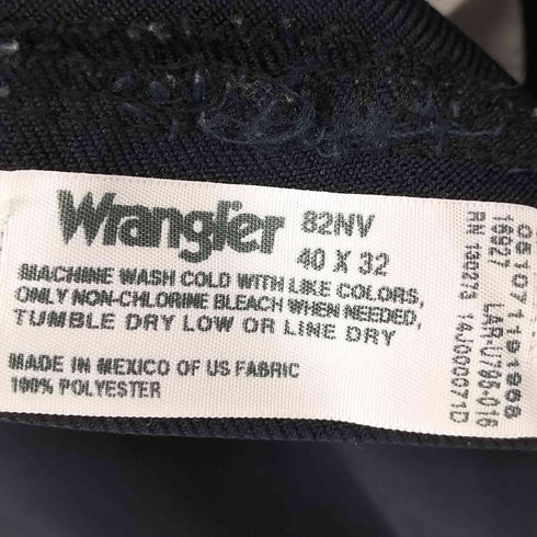 ラングラー Wrangler 90S メキシコ製 ランチャー ドレス パンツ メンズ 40×32